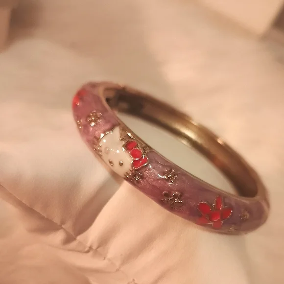 Hello Kitty cloisonne bracelet - Picture 2 of 4
